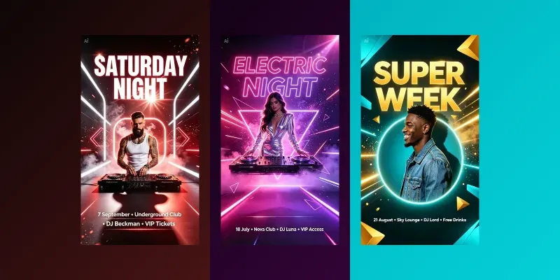 Nightclub Event Flyer Generator generated by undefined