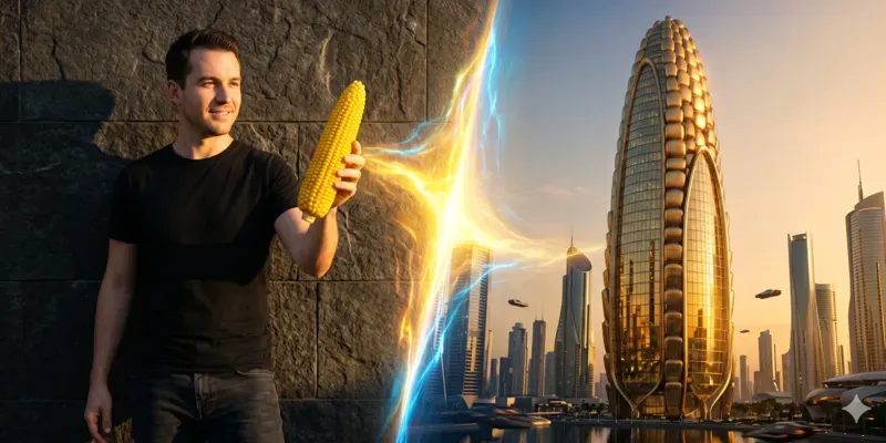 Foods To Futuristic Architectures generated by undefined