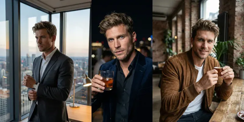 Liam Consistent Swedish Male Models generated by undefined