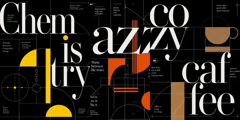 Swiss Editorial Posters generated by undefined