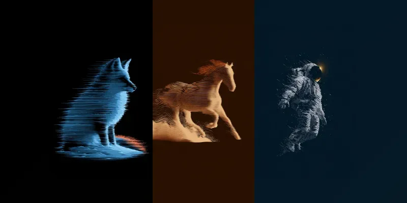 Ridgeline Wave Art Generator