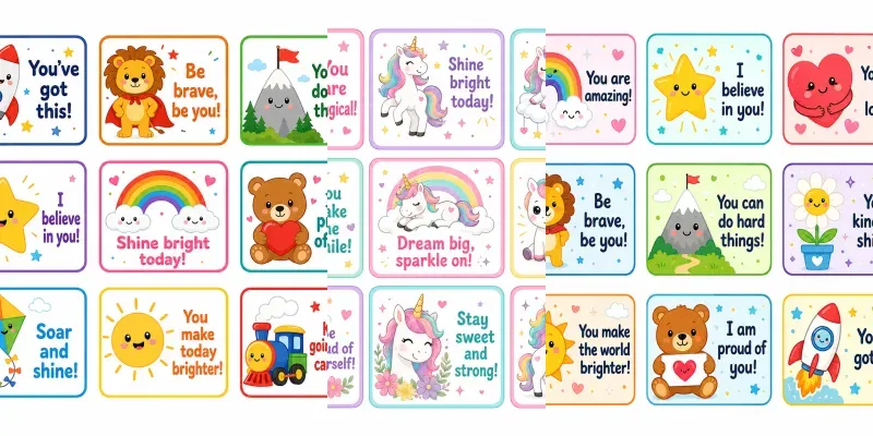 Lunchbox Notes Card Sets Any Themes generated by undefined