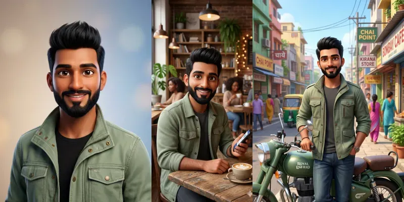 Consistent 3d Pixarstyle Characters generated by undefined