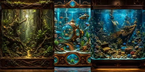 Premium Aquarium Art Collections generated by chatgpt-image