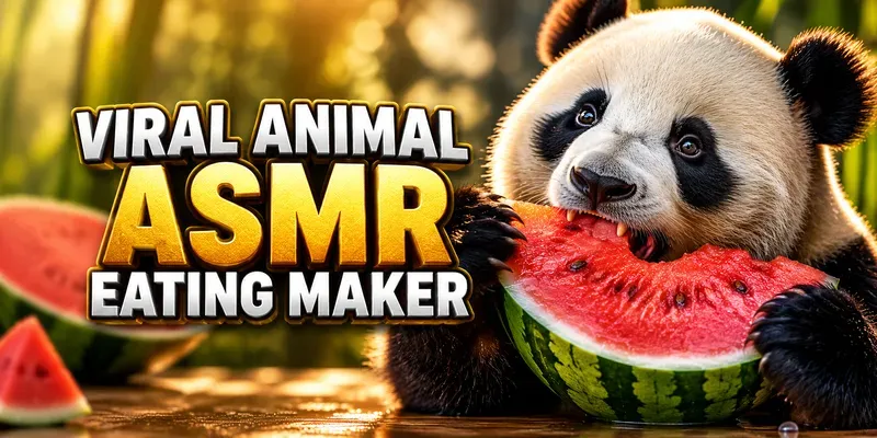 Viral Animal ASMR Eating Makers generated by undefined