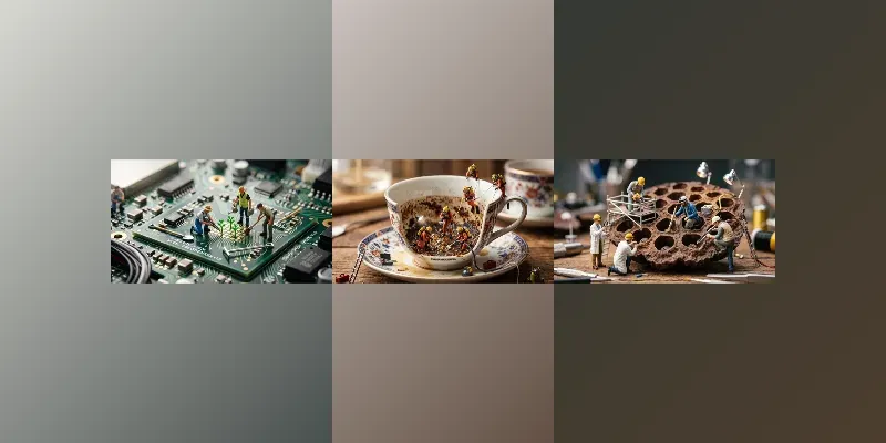 Miniature Macro Commercial Product Assets