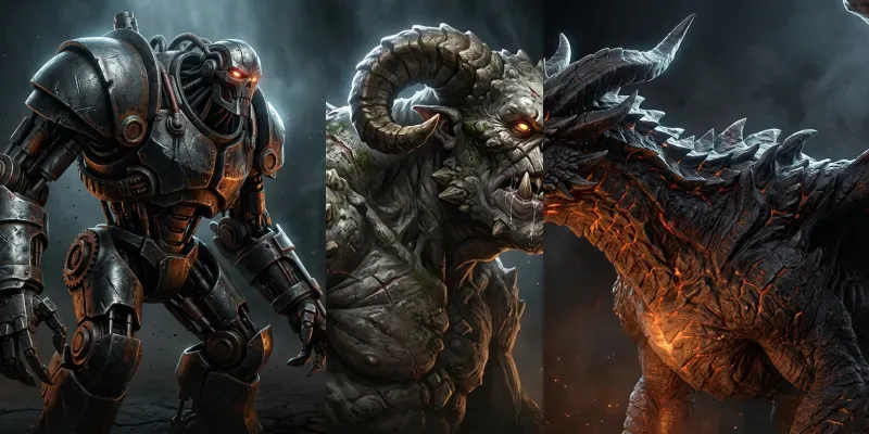 Legendary Boss Portraits