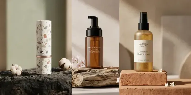 Luxury Minimal Cosmetic Product Mockups generated by undefined
