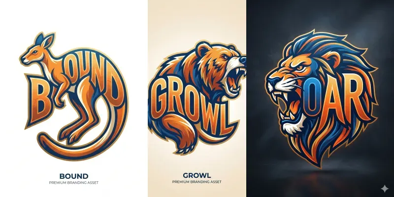Animal Typography Fusions generated by undefined
