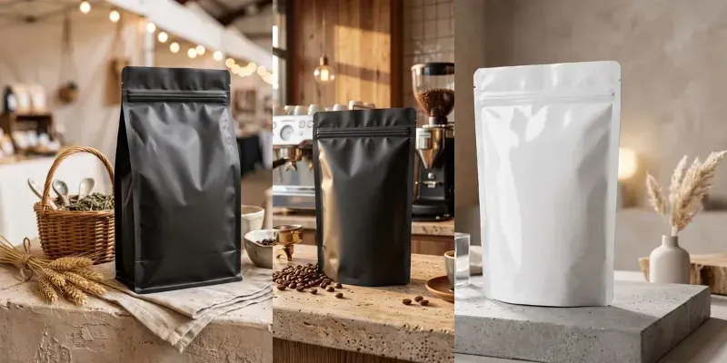 Premium Standup Pouch Mockups generated by undefined