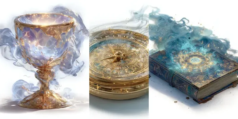 Mystical Artifact Illustrations generated by undefined