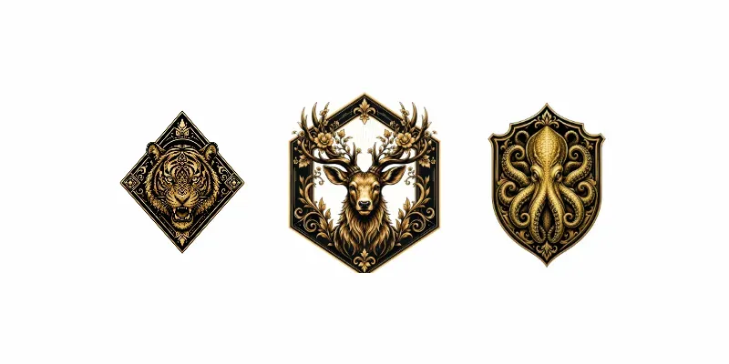 Golden Emblem Creatures generated by undefined