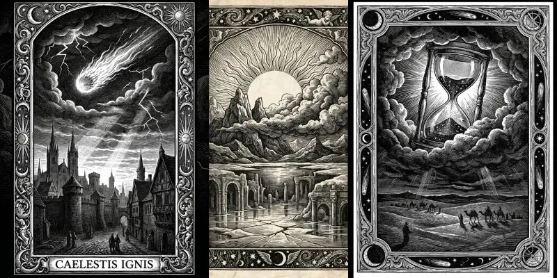 Gustave Dore Woodcut Engravings generated by undefined
