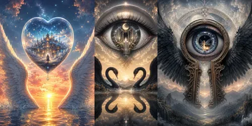 Surreal Wings Dreamscape Visions generated by chatgpt-image