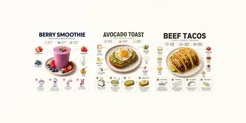 Culinary Recipe Infographic Creators generated by chatgpt-image