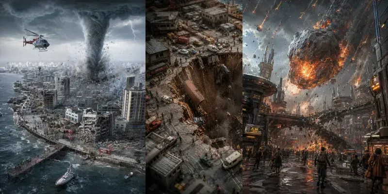 Disaster Diorama Generator generated by undefined