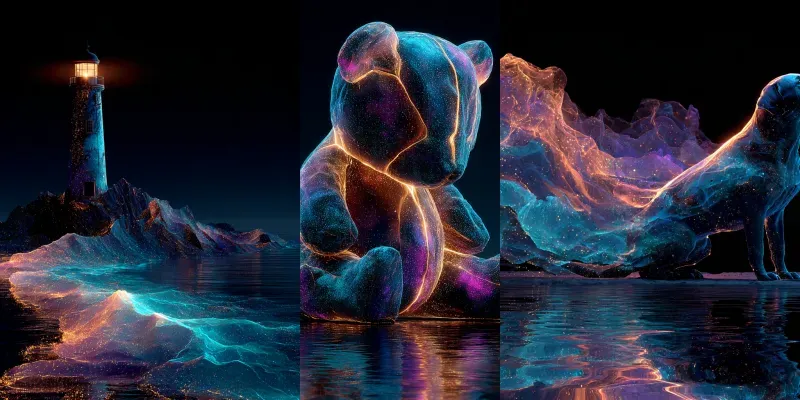 Photography Cinematic Scifi Iridescent