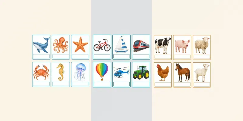 Montessori Threepart Card Generator