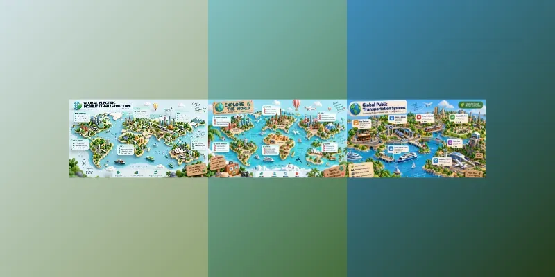 Global Isometric Map Infographics generated by undefined