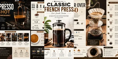 Premium Coffee Brew Guides generated by chatgpt-image