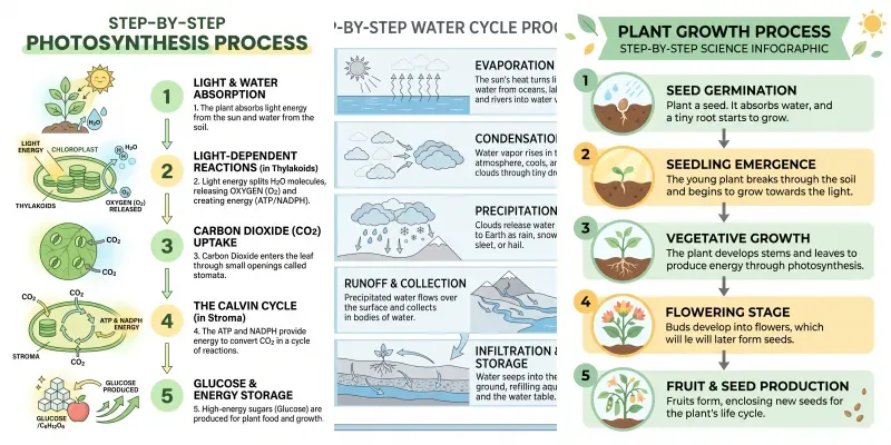 Stepbystep Science Process Infographics generated by undefined
