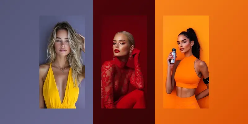 Stylish Instagram Portraits generated by undefined