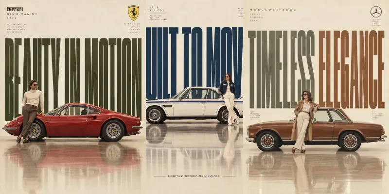 Heritage Automotive Poster Generator generated by undefined