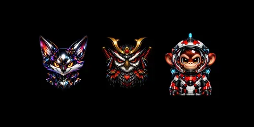 Professional Brand Mascot Logo Assets generated by chatgpt-image