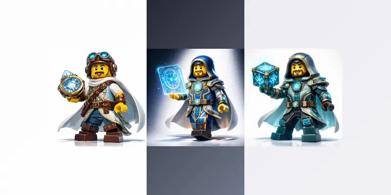 Original Lego Men generated by undefined