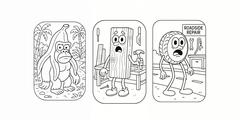 Brain Rot Coloring Books generated by undefined