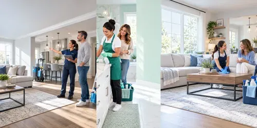 Home Cleaning Ad Visuals generated by chatgpt-image