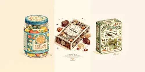 Vintage Mediterranean Packaging Generator generated by midjourney