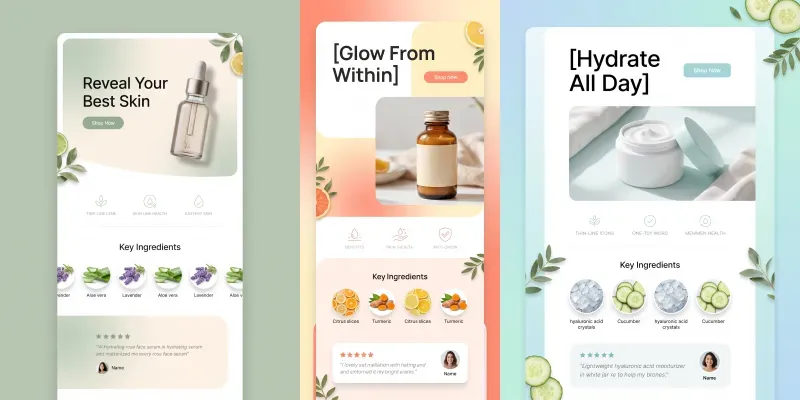 Beauty Ad Banner Generator generated by undefined