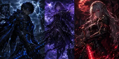 Dark Fantasy Anime Portrait Generator generated by chatgpt-image