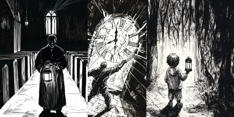 Black Ash Graphic Novel Art generated by undefined
