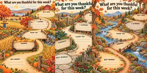 Family Thanksgiving Reflection Journeys generated by chatgpt-image