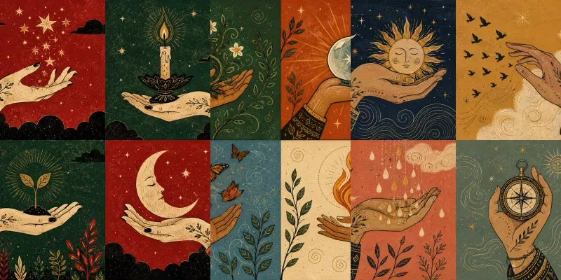 Symbolic Folk Hands generated by undefined