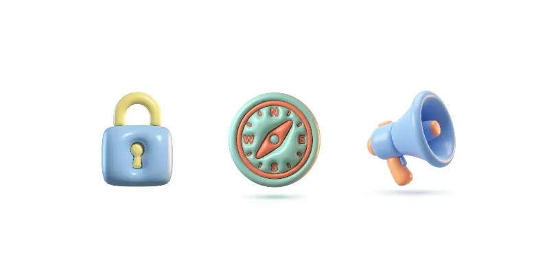 Glossy Puffy Clay Render Icon Generator generated by undefined