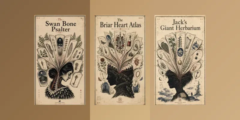 Anatomical Fairytale Book Cover Posters generated by undefined