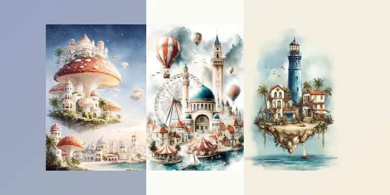 Dream Destination Fantasy Artworks generated by undefined