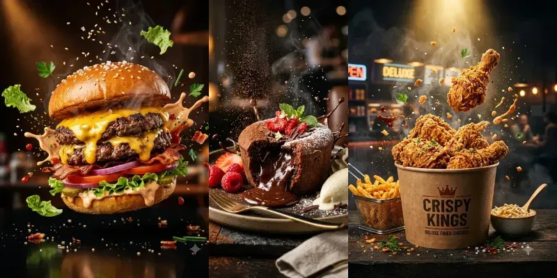 Cinematic Food Advertisement Generator generated by undefined