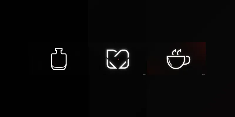 Cinematic Minimal Logo Animations generated by undefined