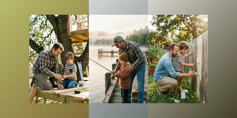 Fathers Day Analog Memory Shots generated by undefined