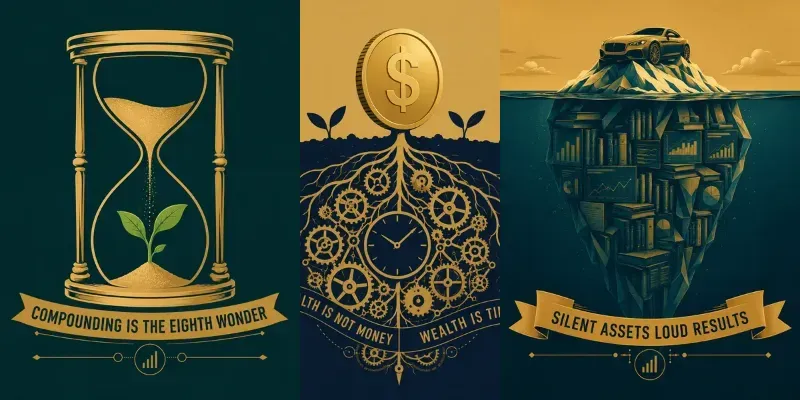 Financial Alchemy Minimal Vector Art generated by undefined