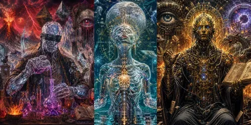 Surreal Symbolic Collages generated by chatgpt-image