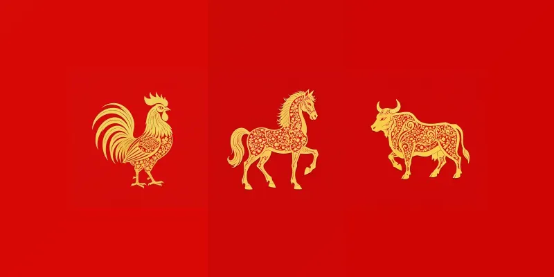 Happy Lunar Year Golden Animal Generators generated by undefined