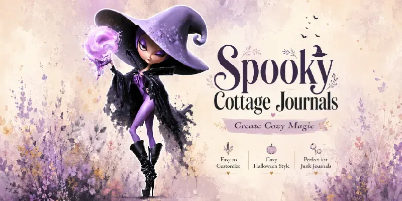 Halloween Macabre Fairytale Junk Journals generated by undefined