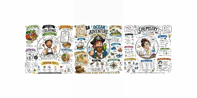 Handdrawn Infographics generated by undefined