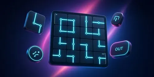 Circuit Path Puzzle Game Builder generated by codex