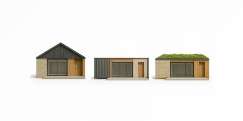 3D Modern House Design Generators generated by chatgpt-image